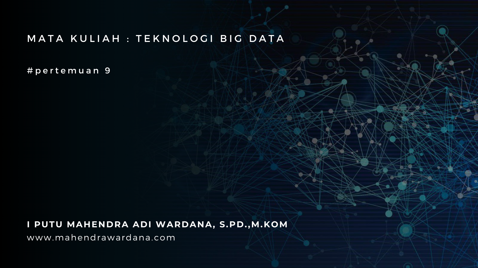 Pengenalan Awal dan Penjelasan Big Data