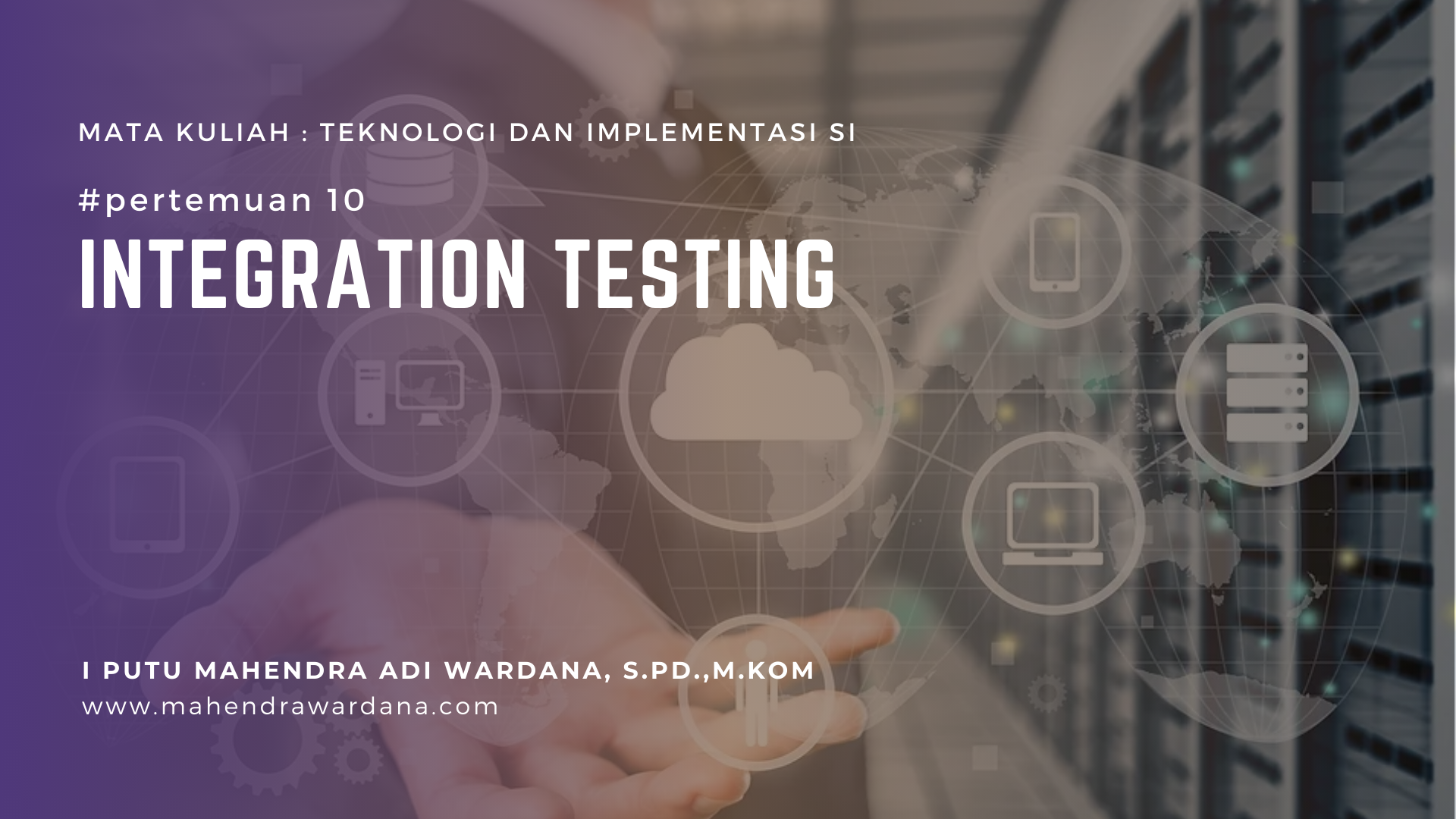 Pertemuan 10 - Integration Testing