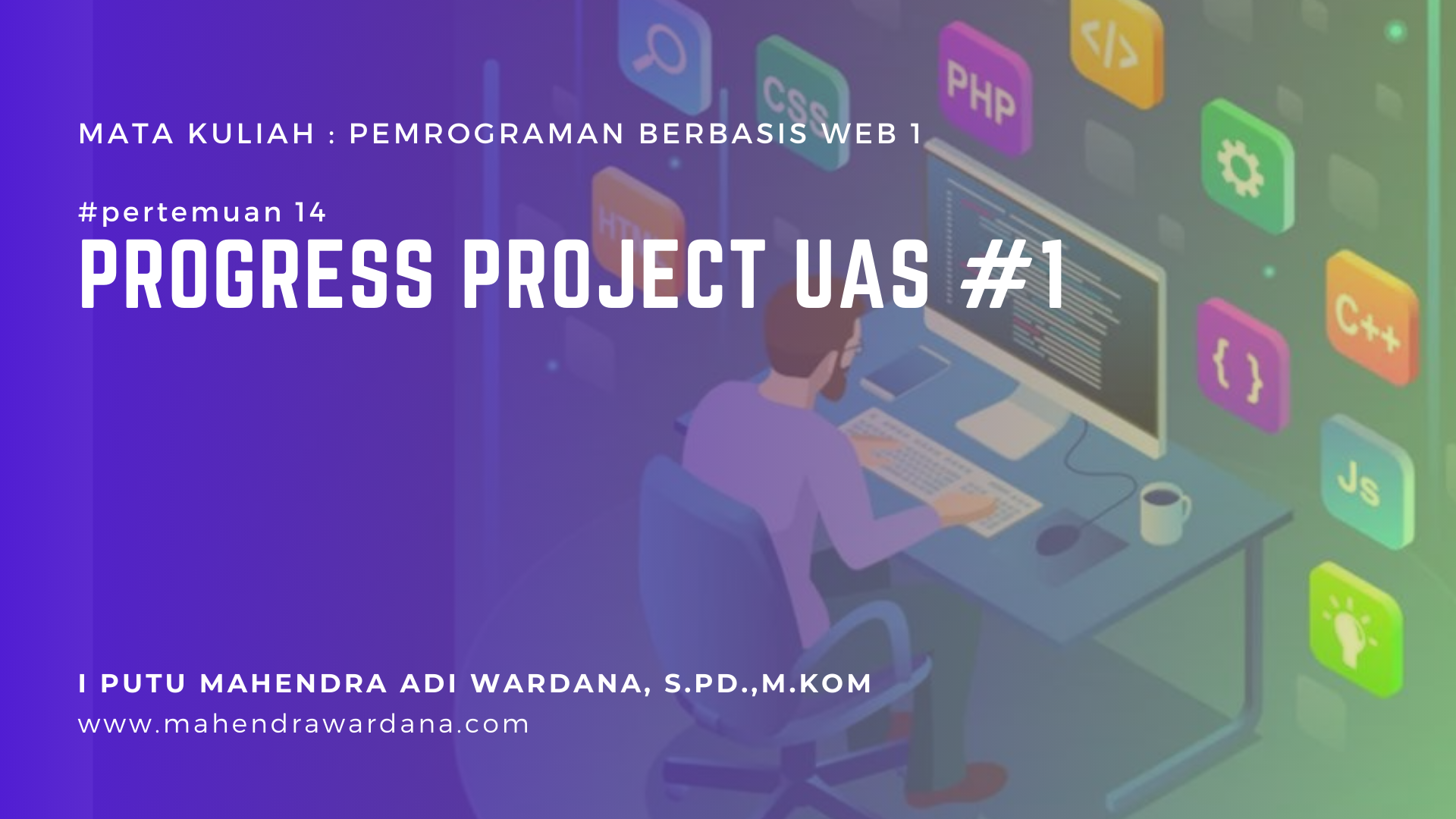 Pertemuan 14 - Progress Project UAS-1